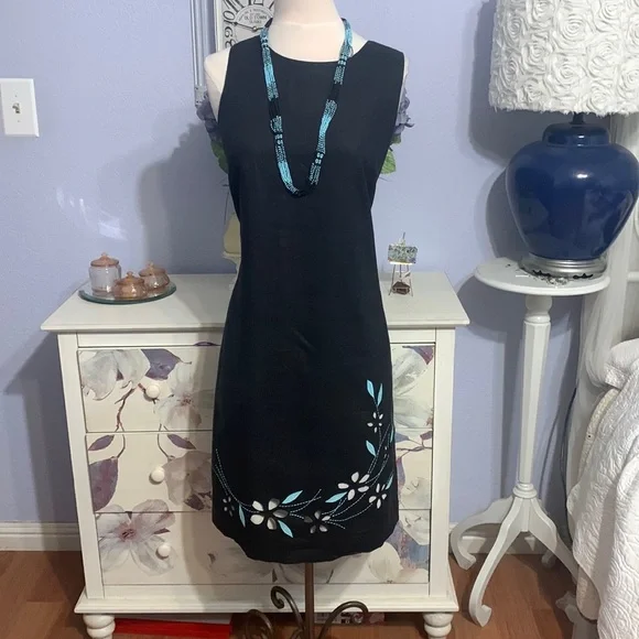 Charter Club | Dresses | Charter Club Linen Dress With Stunning Display |  Poshmark